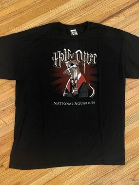 2007 Hairy Otter National Aquarium Parody T-Shirt